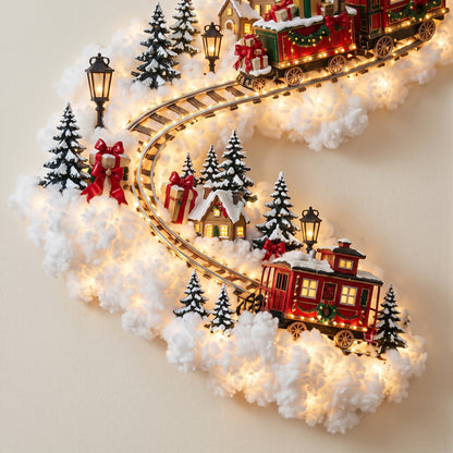 Santas cloud lights