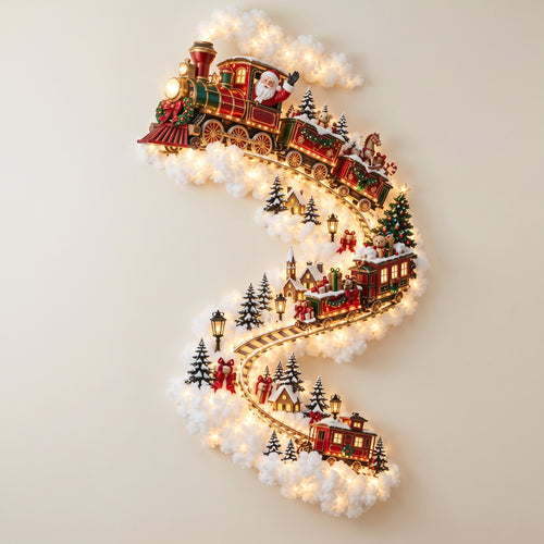 Santas cloud lights