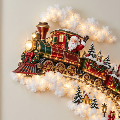Santas cloud lights