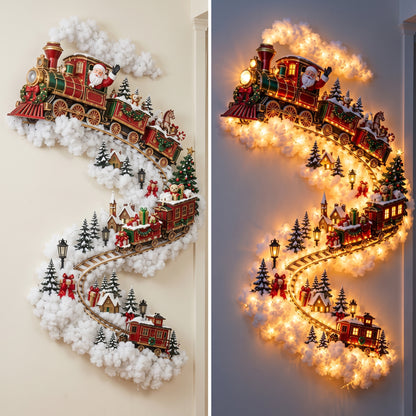 Santas cloud lights