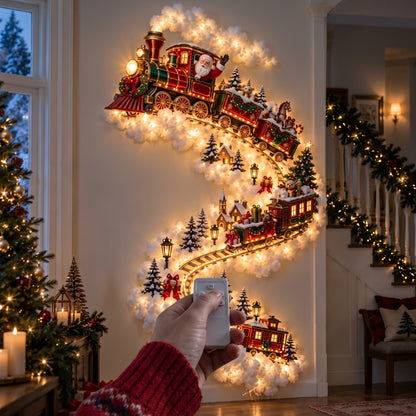 Santas cloud lights